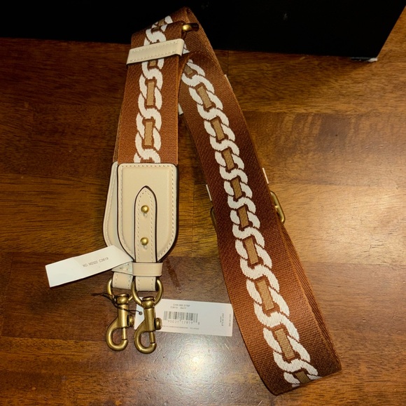 Coach Handbags - COACH Strap With Chain Stripe NWT
